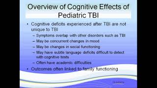 Conducting TBI Evaluations Using Data from the NEPSY II CMS and DKEFS [upl. by Natala888]