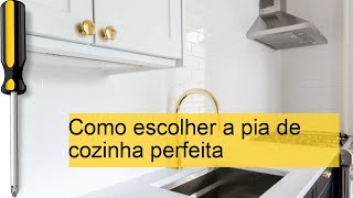 Qual é a melhor pia para escolher para a cozinha  “”” [upl. by Noonan529]