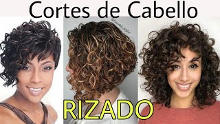 CORTES de CABELLO para Pelo RIZADO CRESPO u ONDULADO Que más te favorecenModa 2022 [upl. by Rem]