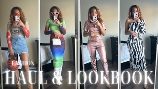 HUGE COLLECTIVE HAUL amp LOOKBOOK  what I wore for NBA AllStar Weekend ✨ ft SHEIN Amazon TEMU [upl. by Sosthena2]