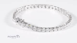 10ct diamond tennis bracelet [upl. by Koralie]