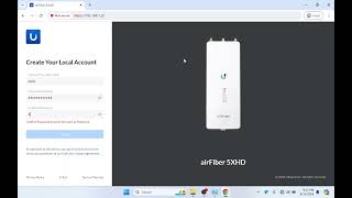 Setting Point To Point airFiber 5xHD Ubiquiti [upl. by Ordnael345]