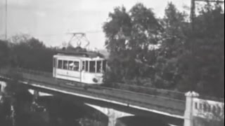 Tramrit 1950 Nijmegen  Hees  Neerbosch  Beek  Berg en Dal [upl. by Nnaarat]