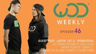 Les Twins at WOD  Brian Puspos  Lil Mama in TLC Movie  AOV at Knotts  w Jet Li WODWeekly 46 [upl. by Etnasa]