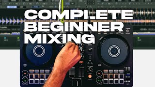 DJ Mixing Techniques For Complete Beginners  Pioneer DDJFLX4 [upl. by Nickolaus]