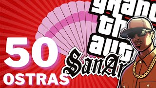 Todas as 50 Ostras  San Andreas 100 [upl. by Amarillis802]