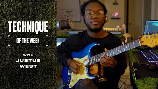 Justus West Teaches Double Stops  Technique of the Week  Fender [upl. by Ronile363]