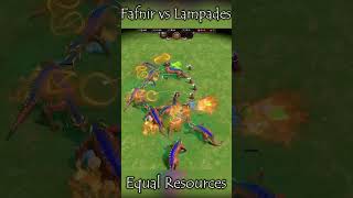 NEW Fafnir vs Lampades Equal Resources  Age of Mythology Retold [upl. by Dehlia]