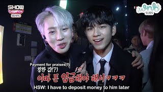 ENG SUB 181211 Show Champion Behind  Wanna One Cuts by WNBSUBS [upl. by Giffer]