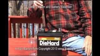 How to use A battery Hydrometer To Test For A Fully Charged Lead Acid Battery by Walt Barrett [upl. by Releyks]