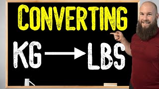 How To Convert Kilograms To Pounds  Kg To Lbs [upl. by Swann]