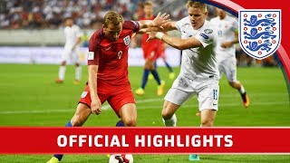 Slovakia 01 England 2018 World Cup Qualifier  Official Highlights [upl. by Agace]