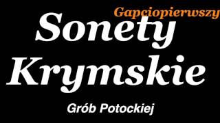 quot Grób Potockiejquot  Adam Mickiewicz Sonety Krymskie [upl. by Euf]