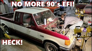 UPGRADING the Fuel Injection System on my 1989 F150  Part 3 [upl. by Ydissak]