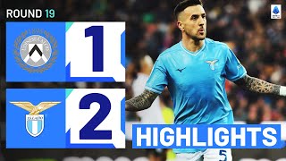 UDINESELAZIO 12  HIGHLIGHTS  Vecino secures away win for Lazio  Serie A 202324 [upl. by Pentheas356]