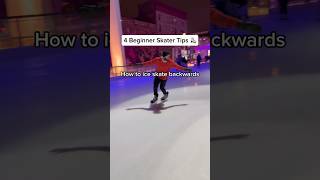 How To Ice Skate Backwards 🔥😱 iceskating tutorial shorts [upl. by Navek]