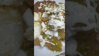 Chilaquiles Verdes  Desayuno Fácil y sabroso comida recetas desayuno [upl. by Seleta]