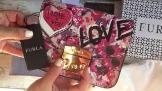 Распаковка Furla Metropolis mini TONI ONYX Unboxing Furla Metropolis mini TONI ONYX [upl. by Searby881]