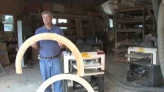 Woodmaster PlanerMolder Owner Gary Striegler Making Curved Molding [upl. by Zandt]