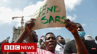 End Sars protest Nigeria police to free all protesters  BBC News [upl. by Ahkos339]