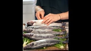 Branzino al forno con patate pomodorini e olive taggiasche [upl. by Norma]