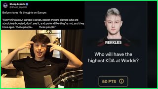 Caedrel Reacts To Bwipo Drama LNG Yagao Confirmed amp T1 Rekkles is A Sub For Worlds 2024 [upl. by Atinehc]