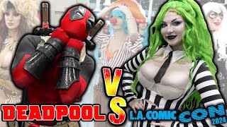 Deadpool vs LA Comic Con 2024 [upl. by Aihsatal]