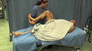 Draping Techniques  Sandra Stone  Broward College Massage Therapy Program [upl. by Atiz]