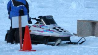 Snowmobile Races  Stephenville [upl. by Homere26]