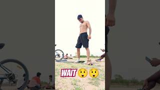 wait for end 😨😨 shorts power viral trending fitness [upl. by Feerahs146]