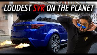 THE LOUDEST RANGE ROVER SPORT SVR ON THE PLANET [upl. by Reinold395]