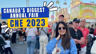 Canadas Biggest Annual Fair I Canadian National Exhibition 2023 I CNE I Toronto I Wasalicious [upl. by Henni]