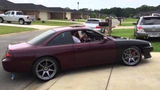 LS Swap 240sx First Drive [upl. by Nnarual935]