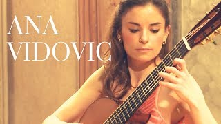 Ana Vidovic plays Vals Venezolano No 2 by Antonio Lauro クラシックギター [upl. by Elwira]