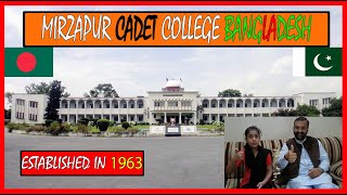 Pakistani Reaction on Mirzapur Cadet CollegeBangladesh  Sis Bro Vlog with PAPA [upl. by Ailecra]