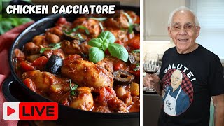 Chicken Cacciatore Recipe by Pasquale Sciarappa [upl. by Trinetta]