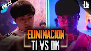 ELIMINACION EN PLAYOFFS 💥 T1 vs DK [upl. by Nylirac545]