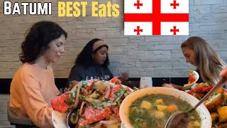 UNBELIEVABLE Georgian Food Tour in Batumi 🇬🇪 [upl. by Faria]