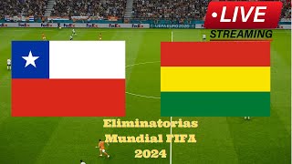 Bolivia vs Chile 2024 Reacción del PARTIDO COMPLETO  Primer Tiempo [upl. by Akimrej]