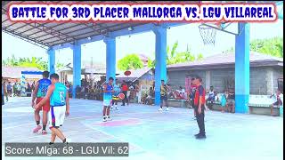 Mallorga vs LGU Villareal Panoorin intense ang laban [upl. by Nawram]