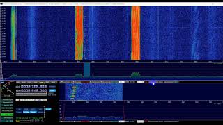 Genova Radio Callsign quotICBquot 2642 kHz USB Shortwave 14 October 2018 2120 UTC [upl. by Langbehn]