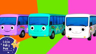 Ten Little Buses  Little Baby Bum  Nursery Rhymes for Kids  Baby Song 123 [upl. by Lugo]