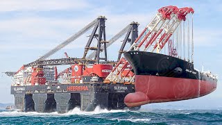 INSIDE THE Worlds Largest Heavy Lift Ship How Giant Ship Crane Lifts TheHeaviest Ships [upl. by Bordie376]