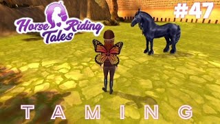 TAMING WAVY FRIESIAN  Horse Riding Tales by Foxie Ventures Gameplay part 47 [upl. by Marvella488]