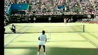 1979 US OPEN BJORN BORG V ROSCOE TANNER parte 3 de 3 [upl. by Hughes]