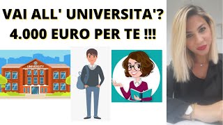 730  DETRAZIONE SPESE UNIVERSITA  4000 EURO PER TE [upl. by Graybill]