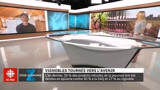 Zone économie  Vins canadiens  vers une hausse des prix [upl. by Enoek]