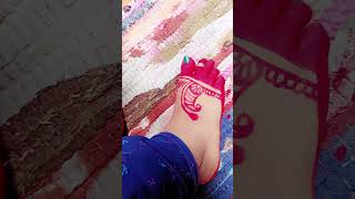 Pair mehndi design shot video please subscribe me 🙏❤️🌹 [upl. by Graeme]