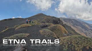 Etna Trails  walking from Schiena dellAsino to Montagnola [upl. by Gyimah337]