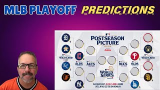 2024 MLB Playoff Predictions  Orioles Soar Dodgers early exit Miracle Mets [upl. by Malory]